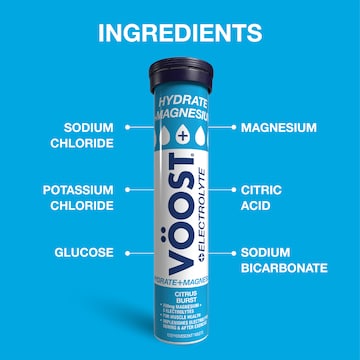 Voost Hydrate Plus Magnesium Electrolyte Tablets Citrus 24 pack