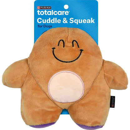Purina Totalcare Cuddle & Squeak Plush Dog Toy each