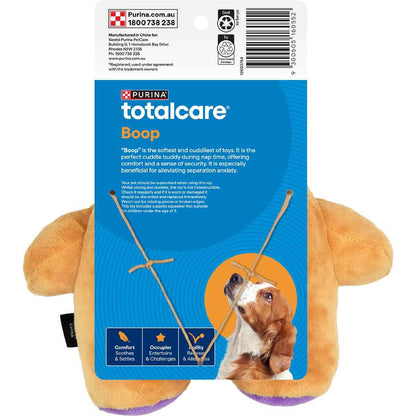 Purina Totalcare Cuddle & Squeak Plush Dog Toy each