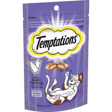Temptations Creamy Dairy Cat Treats 85g