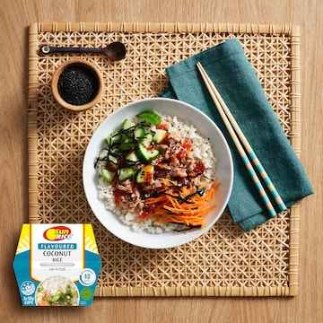 Sunrice Coconut Rice Cups 125g x 2 pack