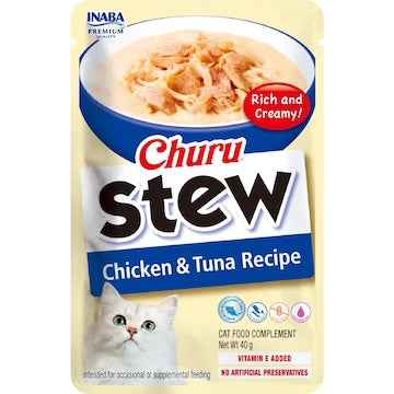 Churu Stew Cat Treats Chicken & Tuna 40g