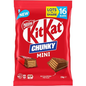 KitKat Chunky Mini Chocolate Bars Sharepack 16 pack