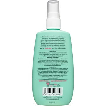 The Fox Tan Rapid Sun Tanning Mist 120mL