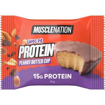 Muscle Nation Peanut Butter Cup Choc 50g