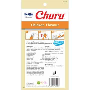 Churu Puree Cat Treats Chicken 56g