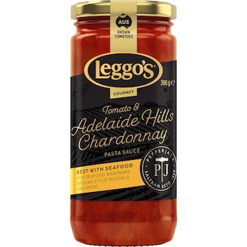 Leggo's Gourmet Tomato & Adelaide Hills Chardonnay Pasta Sauce 390g