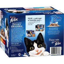 Purina Felix Doubly Delicious Wet Cat Food Meat Selection In Jelly 85g x 24 pack