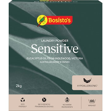 Bosisto's Sensitive Laundry Powder 2kg