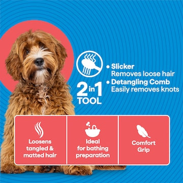 Purina Total Care Slicker & Detangling Comb each