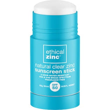 Ethical Zinc SPF 50 Natural Clear Zinc Sunscreen Stick 50g