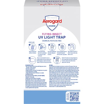 Aerogard Home UV Flying Insect Light Trap each