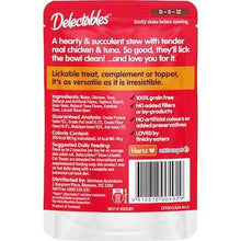 Delectables Lickable Stew Cat Treats Chicken & Tuna 40g