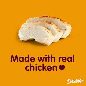 Delectables Lickable Stew Cat Treats Chicken & Tuna 40g