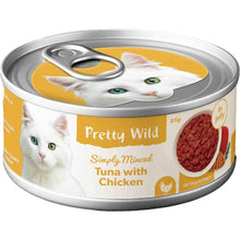 Pretty Wild Simply Minced Wet Cat Food Chicken & Tuna 85g