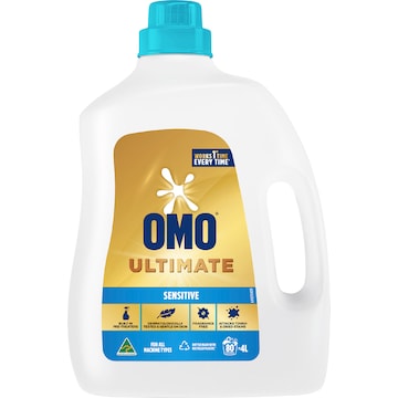 OMO Ultimate Sensitive Laundry Liquid Detergent 4L