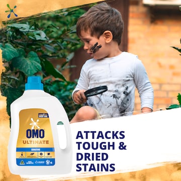 OMO Ultimate Sensitive Laundry Liquid Detergent 4L