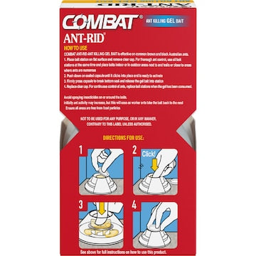 Combat Ant Killing Gel Bait 4 pack