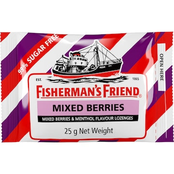 Fisherman's Friend Mixed Berries 25g