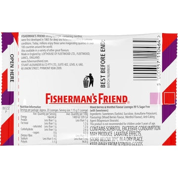Fisherman's Friend Mixed Berries 25g
