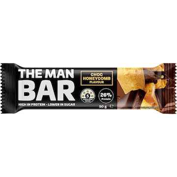 The Man Bar Honeycomb Choc 50g