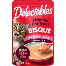 Delectables Lickable Cat Treats Bisque Senior Tuna & Chicken 40g