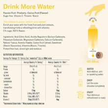 Waterdrop Vitamin Drink Cubes Passionfruit 2g x 12 pack