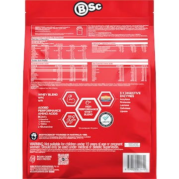 BSc Whey Protein Powder Chocolate 720g