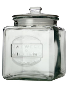 Olde English Storage Jar 1 Litre in Silver