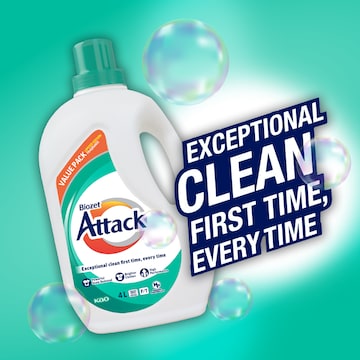 Biozet Attack Attack Laundry Liquid Detergent 4L