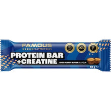 Famous Nutrition Creatine + Protein Bar Choc Peanut Energy 60g