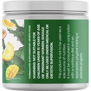 The Lady Shake Essential Greens Supplement Powder Tropical 150g