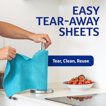 Chux Microfibre Tear-Away Wipes 15 pack