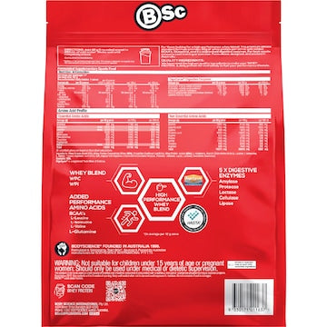BSc Whey Protein Powder Vanilla 720g