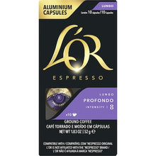 L'Or Espresso Lungo Profondo Intensity 8 Coffee Pods 10 pack