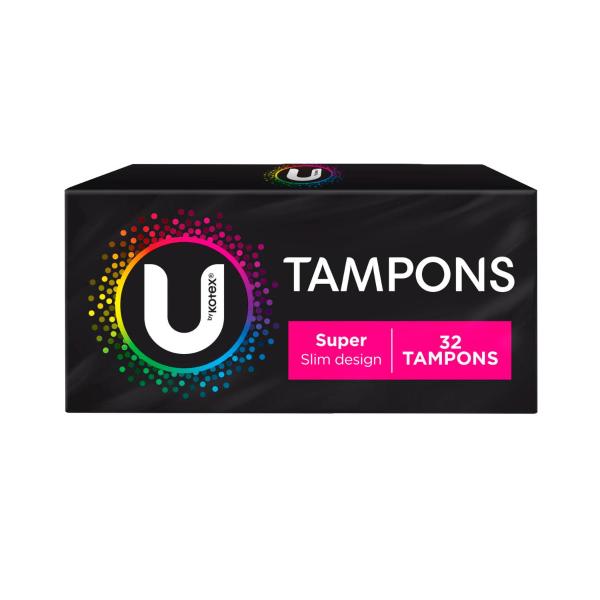 U BY KOTEX TAMPONS:SUPER:.:32 PACK