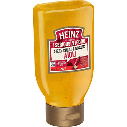 Heinz Seriously Good Aioli Fiery Chilli & Garlic 295mL