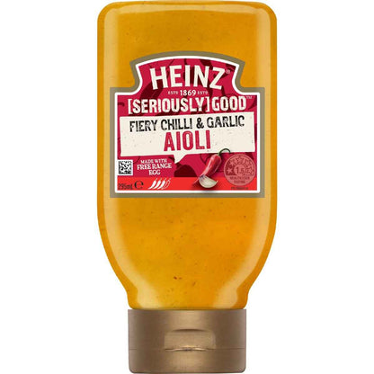 Heinz Seriously Good Aioli Fiery Chilli & Garlic 295mL