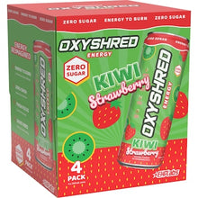 OxyShred Energy Drink Kiwi Strawberry 355mL x 4 pack