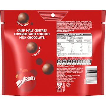 Maltesers Milk Chocolate Snack & Share Party Bag 480g