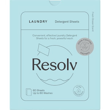 Resolv Laundry Detergent Sheets Fresh Ocean 60 pack