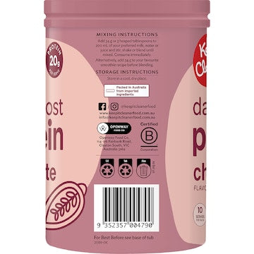 Keep It Cleaner Daily Boost Protein Powder Chocolate 340g
