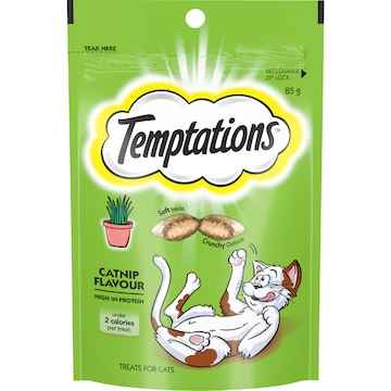 Temptations Cat Treats Catnip Flavour 85g