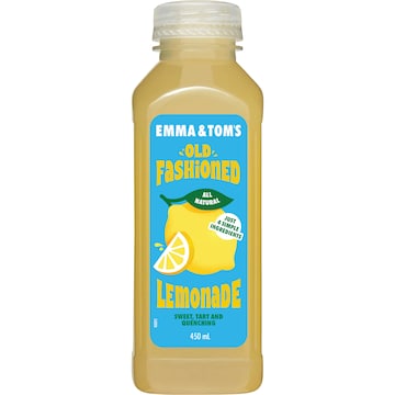 Emma & Tom's Old Fashioned Lemonade Juice 450mL