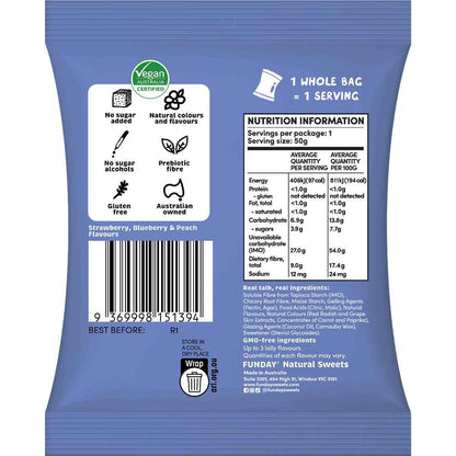 Funday Natural Sweets Fruity Flavoured Koala Jellies 50g