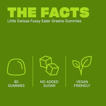 Little Swisse Fussy Eater Greens Gummies 80 pack