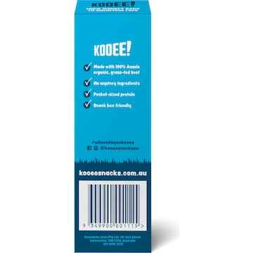 Kooee Mini Sticks Organic Beef Original 15g x 5 pack