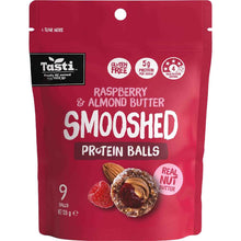 Tasti Smooshed Protein Balls Raspberry & Almond Butter 126g