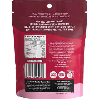 Tasti Smooshed Protein Balls Raspberry & Almond Butter 126g