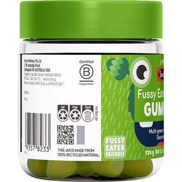 Little Swisse Fussy Eater Greens Gummies 40 pack
